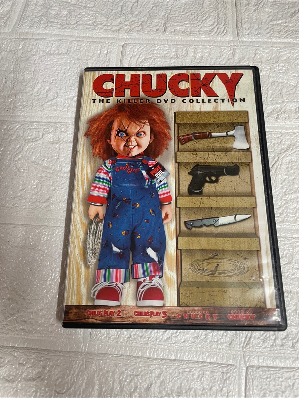 Universal Chucky The Killer DVD Collection 4-Movie Horror Set Child's Play 2 3